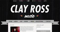 Desktop Screenshot of clayross.com